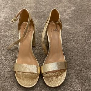 A new day gold heels